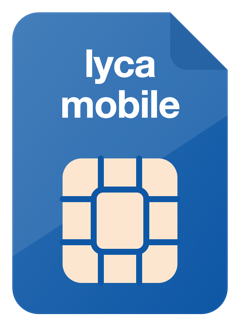 Simkaart van Lyca Mobile