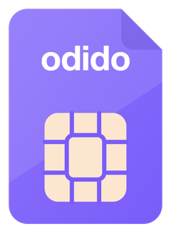 Simkaart van Odido