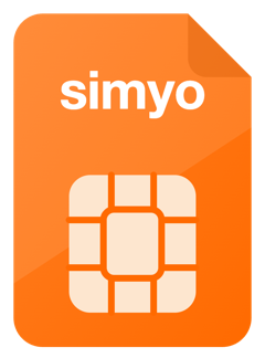 Simkaart van Simyo