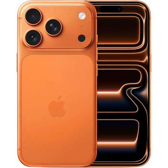 iPhone 17 Pro in Kosmisch oranje
